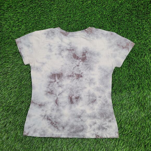 AC/DC 1976 High Voltage Fitted T-Shirt Womens XS/S Y2K Grunge Baby Tee - Picture 8 of 12